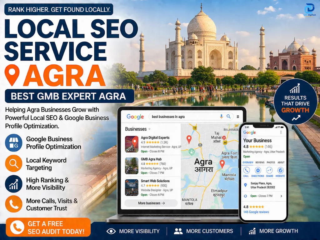 Local SEO Service Agra Best GMB Service Agra