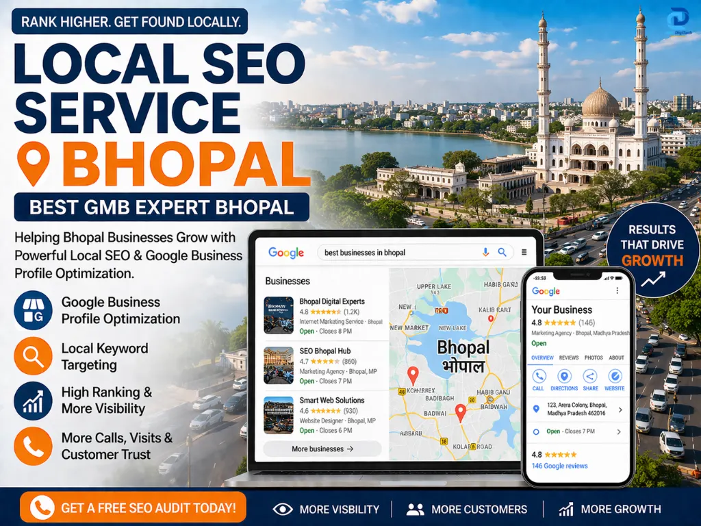 Local SEO Service Bhopal Best GMB Expert Bhopal