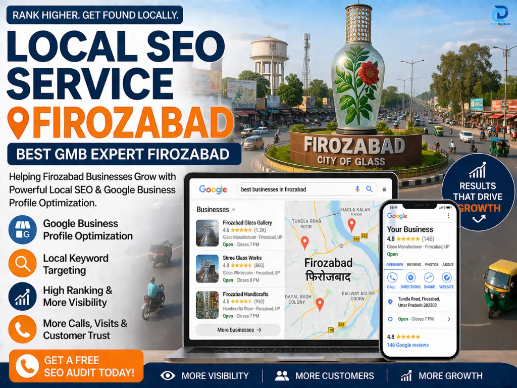 Local SEO Service Firozabad Best GMB Service Firozabad