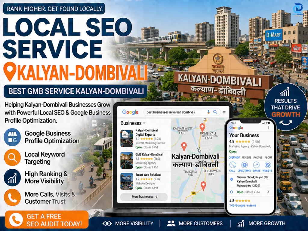 Local SEO Service Kalyan-Dombivali Best GMB Service Kalyan-Dombivali