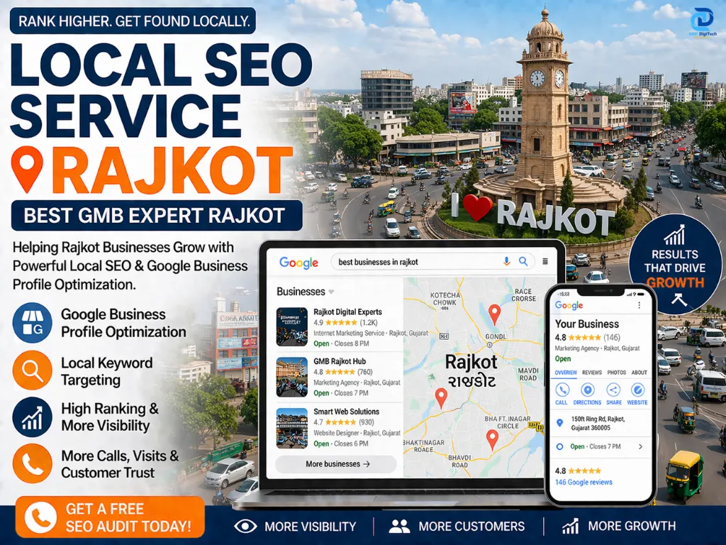 Local SEO Service Rajkot Best GMB Service Rajkot
